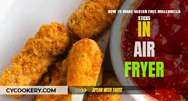 Gluten-Free Mozzarella Sticks: Air Fryer Magic