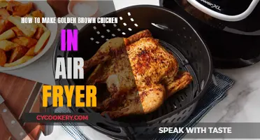 Golden Crispy Chicken in an Air Fryer: Quick and Easy!