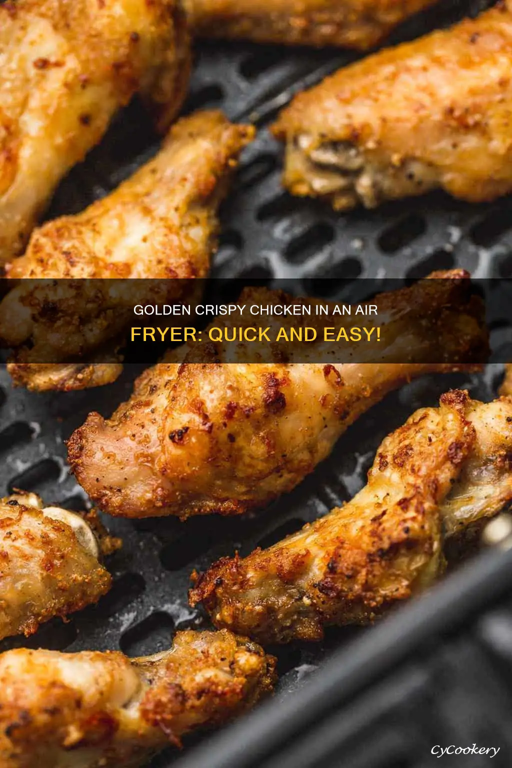 how to make golden brown chicken in air fryer