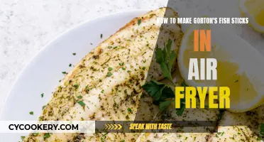 Air Fryer Fish Sticks: Gorton's Quick, Crispy Treat