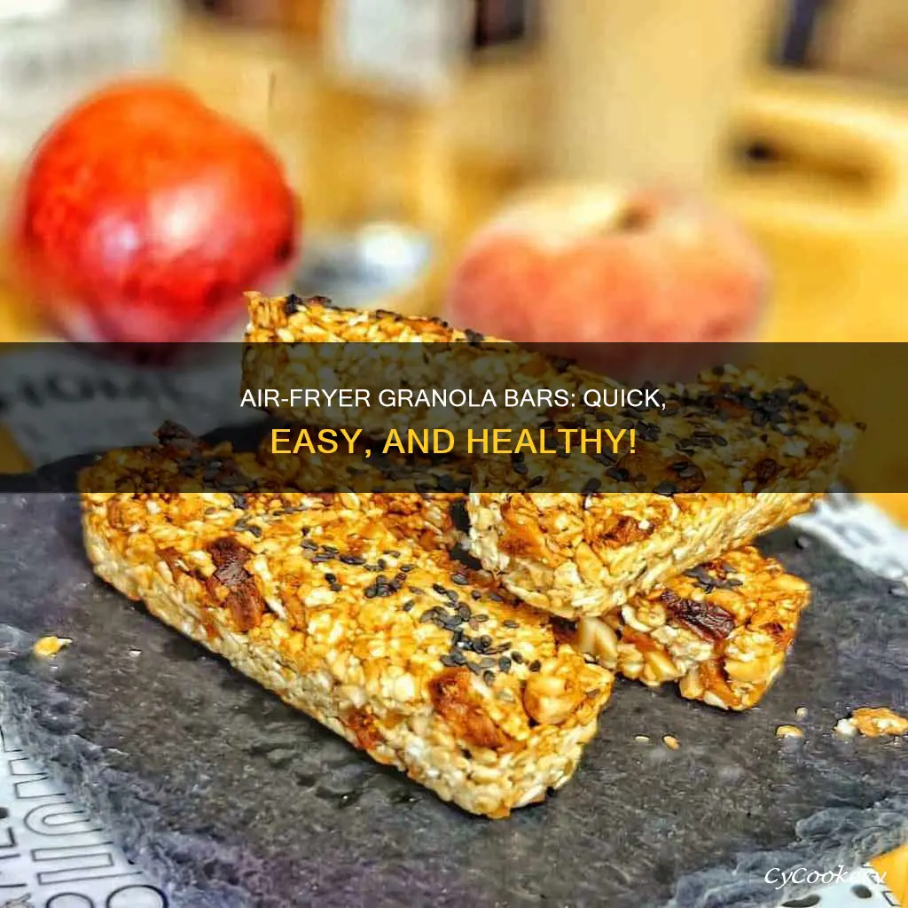 how to make granola bars in air fryer