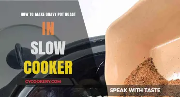 Slow-Cooked Pot Roast: Tender Meat, Rich Gravy