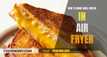 Air-Fryer Grilled Cheese: Quick, Easy, and Delicious!