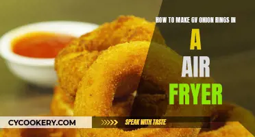 Air Fryer GV Onion Rings: Crispy, Golden, and Delicious!