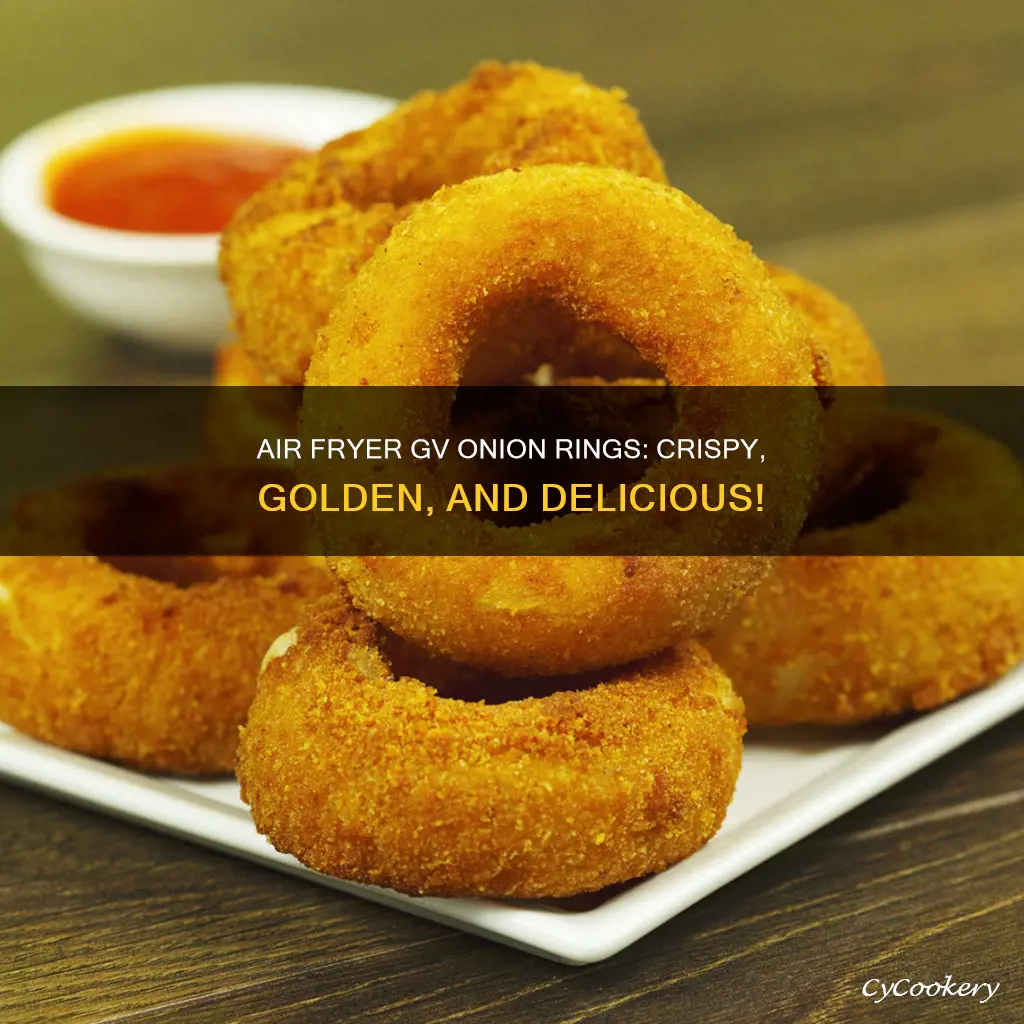 how to make gv onion rings in a air fryer