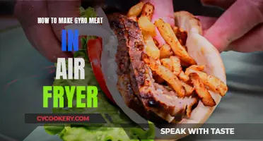 Make Gyro Meat in an Air Fryer: Quick and Easy!