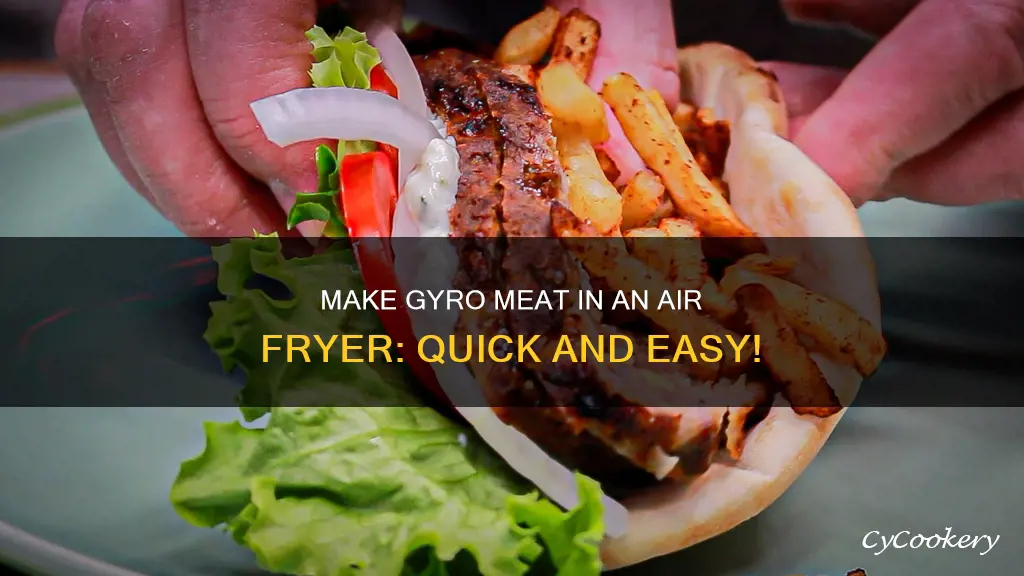 how to make gyro meat in air fryer