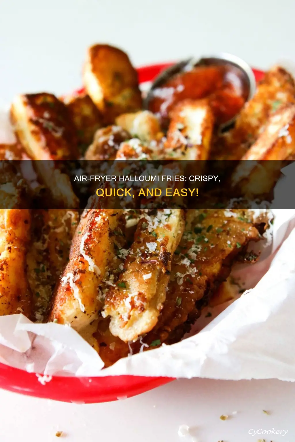 how to make halloumi fries air fryer