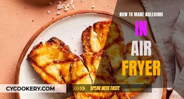 Air-Fryer Halloumi: Quick, Easy, and Delicious