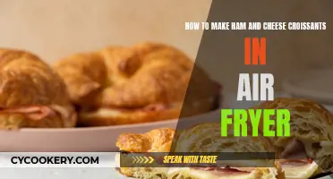 Air-Fried Ham and Cheese Croissants: Quick and Easy!