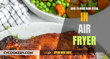 Air-Fryer Ham Steak: Quick, Easy, and Delicious!