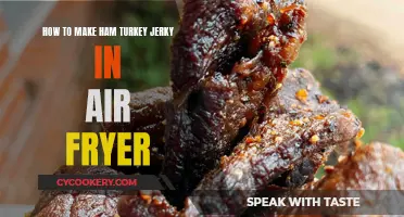 Air Fryer Jerky: Ham and Turkey Treats