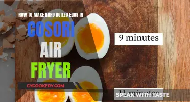 Air Fryer Hard-Boiled Eggs: Cosori's Quick, Easy Method