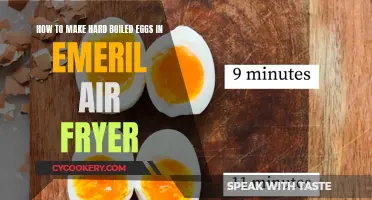 Air Fryer Hard-Boiled Eggs: Emeril's Quick-Cooking Magic