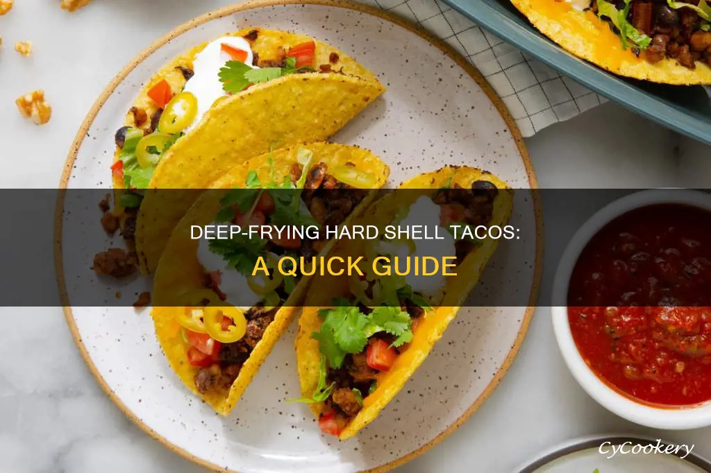 how to make hard shell tacos in deep fryer