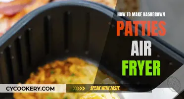 Air Fryer Hashbrown Patties: Quick, Easy, and Delicious!