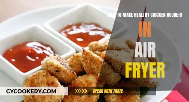 Air-Fryer Chicken Nuggets: Healthy, Quick, and Crispy!