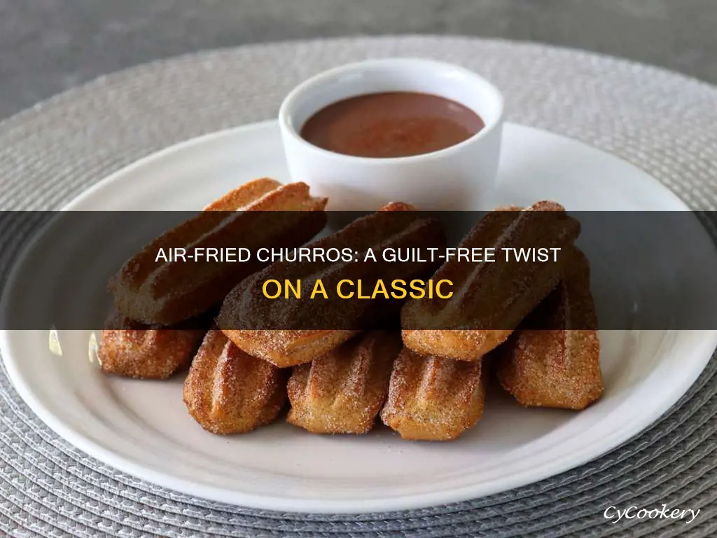 how to make healthy churros in air fryer