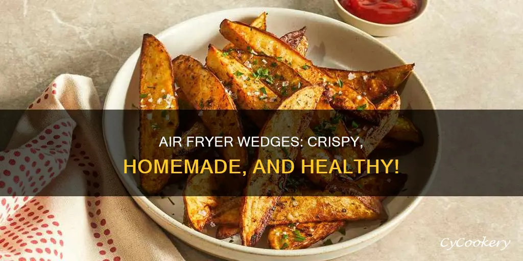 how to make home made wedges in air fryer