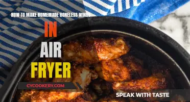 Air Fryer Boneless Wings: A Homemade, Crispy Treat