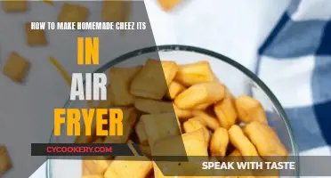 Air Fryer Cheez-Its: Homemade, Quick, and Easy