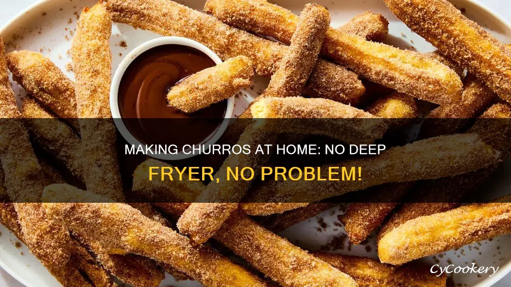 how to make homemade churros without a deep fryer