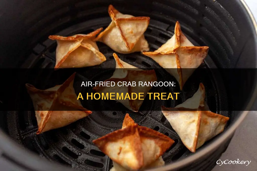 how to make homemade crab rangoon in air fryer