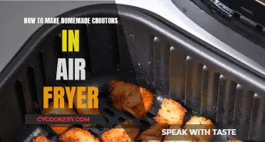 Air Fryer Homemade Croutons: A Quick, Crispy Treat