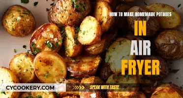 Air-Fried Potatoes: A Quick, Crispy Homemade Treat