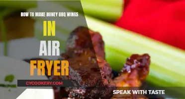 Air Fryer Honey BBQ Wings: Quick, Easy, and Delicious