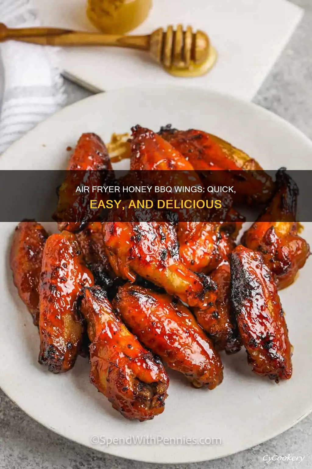 how to make honey bbq wings in air fryer