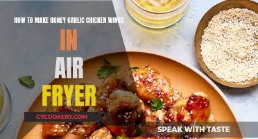 Air Fryer Honey Garlic Chicken Wings: A Quick, Crispy Treat