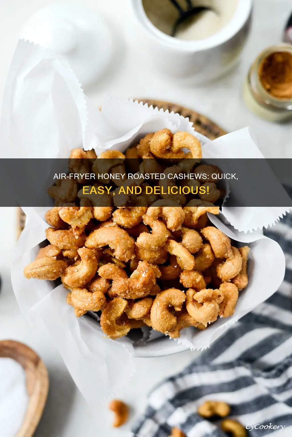 how to make honey roasted cashews in air fryer