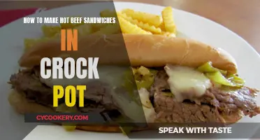 Crock-Pot Comfort: Hearty Hot Beef Sandwiches