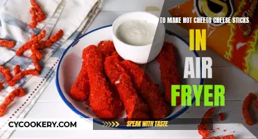 Cheesy Air Fryer Cheeto Sticks: Quick, Easy, and Delicious!