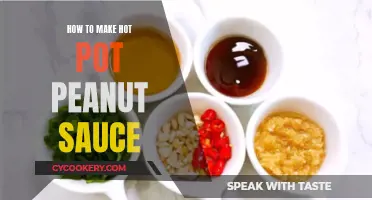 Creating the Perfect Hot Pot Peanut Sauce