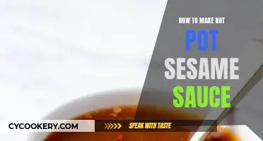 Creating the Perfect Hot Pot Sesame Sauce