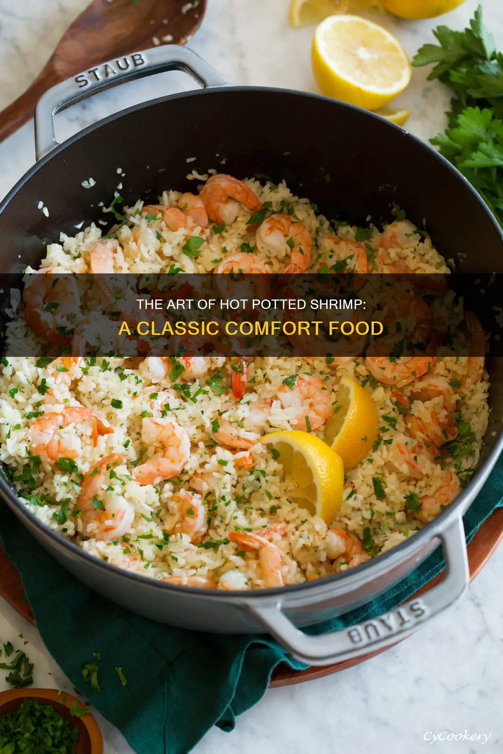 how to make hot potted shrimps