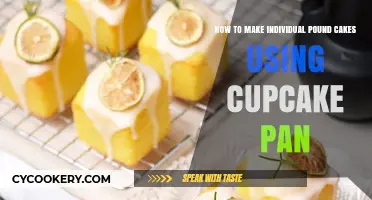 Mini Pound Cake Perfection: Baking in Cupcake Pans Made Easy