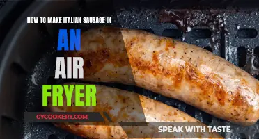 Air-Fryer Italian Sausage: Quick, Crispy, and Delicious