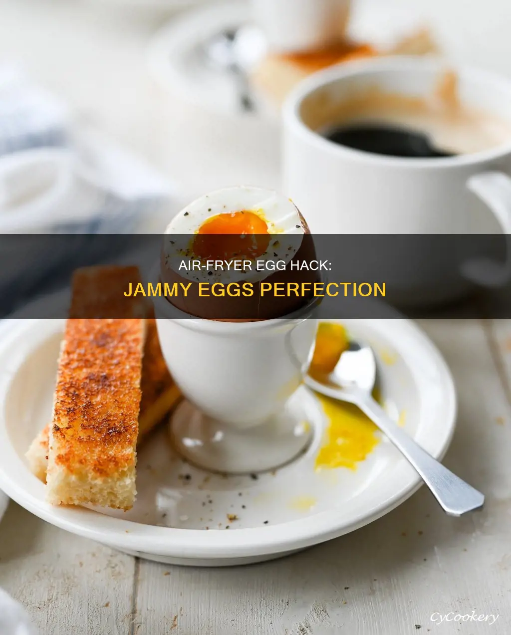 how to make jammy eggs in air fryer