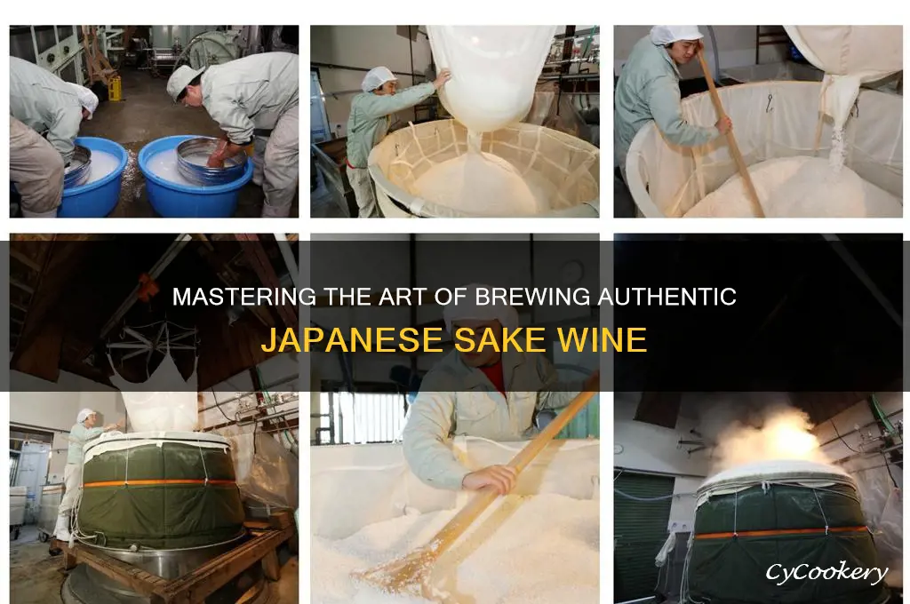 how to make japanese sake wine