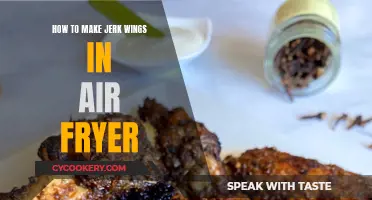 Air-Fried Jerk Wings: A Spicy, Quick Treat