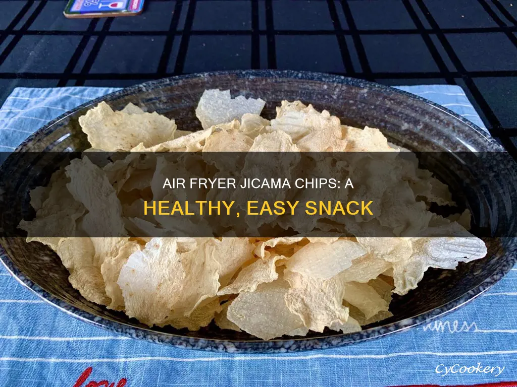 how to make jicama chips in air fryer