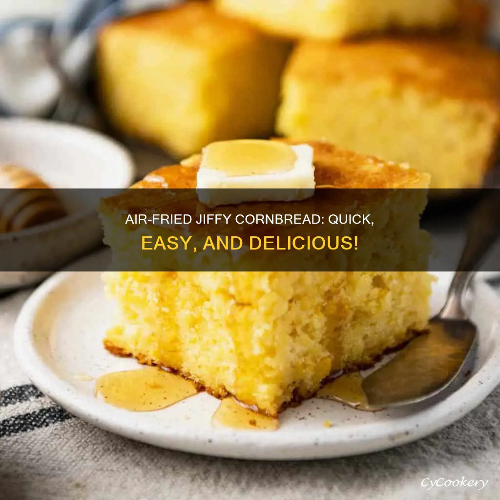 how to make jiffy cornbread in an air fryer