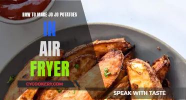 Jo Jo Potatoes: Air Fryer Magic in 15 Minutes