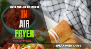 Air-Fryer Taquitos: The Jose Ole Way