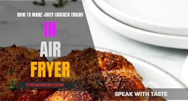 Air-Fryer Chicken Thighs: Juicy Perfection