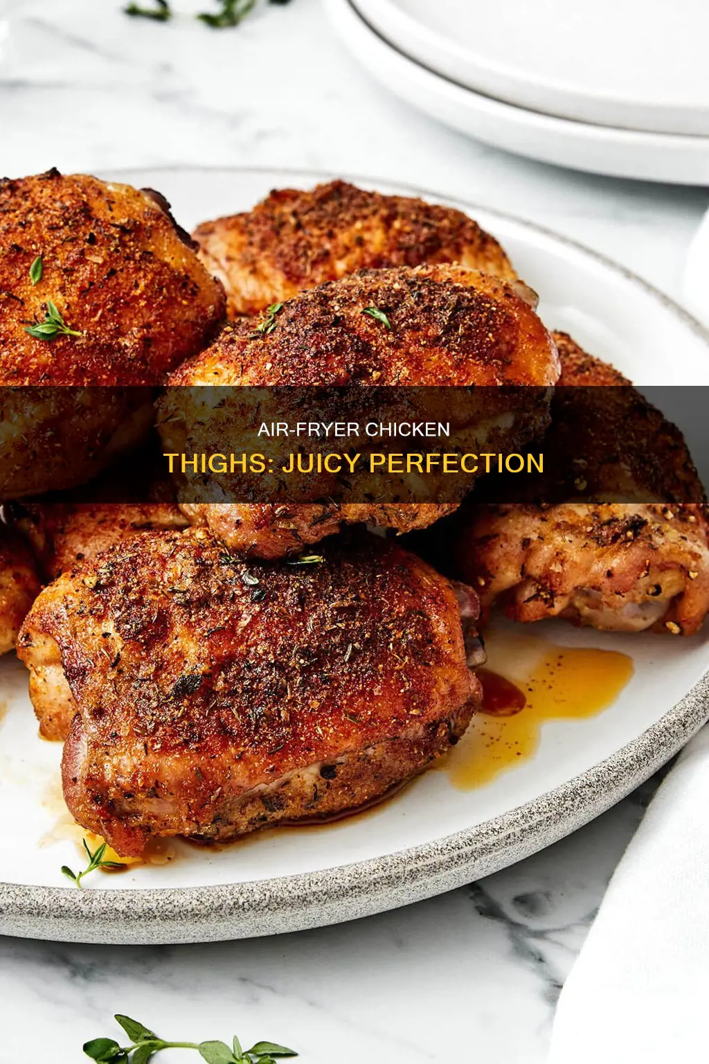 how to make juicy chicken thighs in air fryer