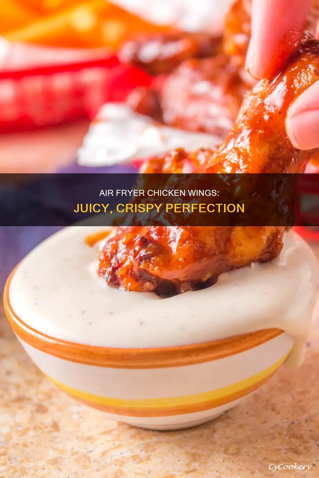 how to make juicy chicken wings in air fryer oven